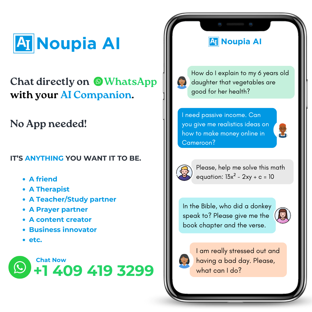 Noupia AI - Your WhatsApp AI Companion